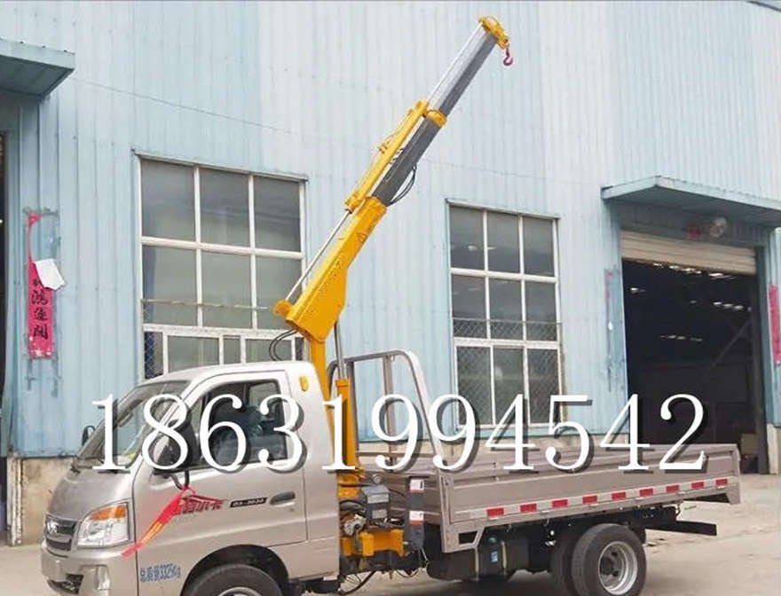 丁青县随车吊机仓库小型搬运12/24V车载吊吊水泥价格车载吊机可拆卸随车吊机